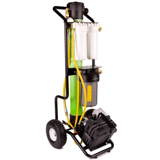 HYDROCART WITH BATTERY PUMP - Click Image to Close