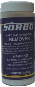SORBO HARD WATER STAIN REMOVER - Click Image to Close