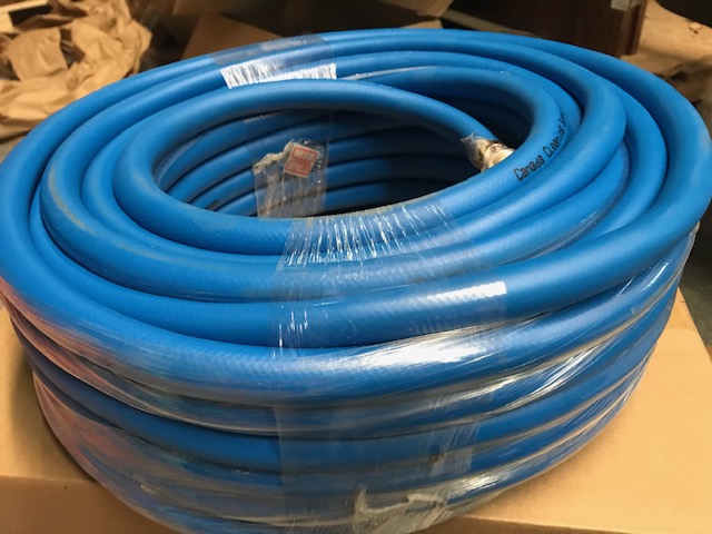 5/8" x 100' PURE WATER SUPPLY HOSE WITH CONNECTORS - Click Image to Close