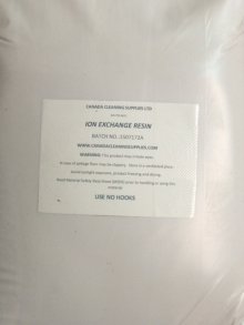 REPLACEMENT VIRGIN DI RESIN (10L, 28L cubic foot)