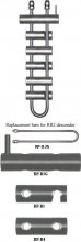MIO RAPPEL RACK with 6 STEEL BARS