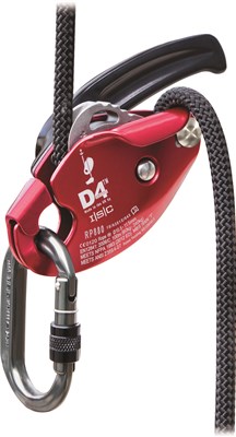 ISC D4 DESCENDER (carabiner not included) - Click Image to Close